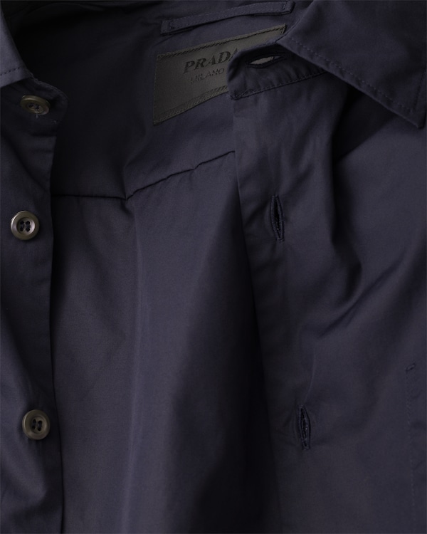 Cotton padded shirt - Blue Cotton padded shirt - Blue