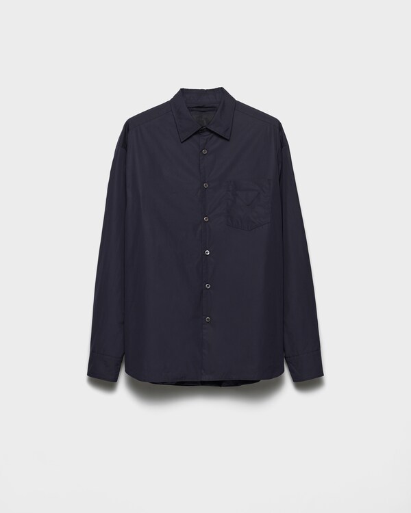 Cotton padded shirt - Blue Cotton padded shirt - Blue