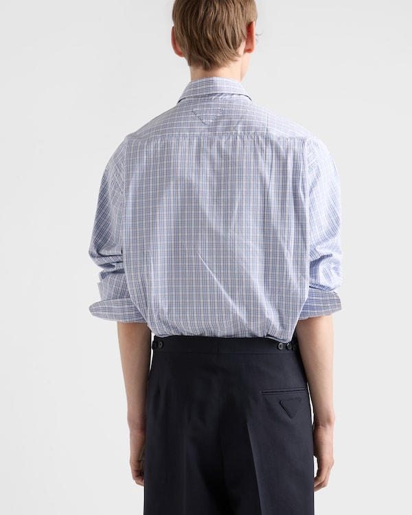 Cotton shirt - White/Light Blue Cotton shirt - White/Light Blue