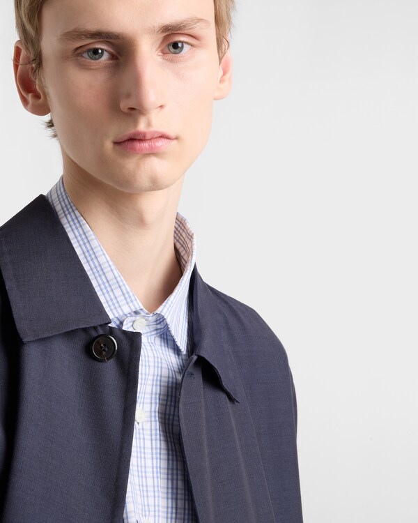 Cotton shirt - White/Light Blue Cotton shirt - White/Light Blue
