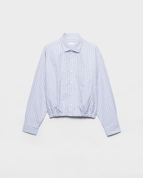 Cotton shirt - White/Light Blue Cotton shirt - White/Light Blue