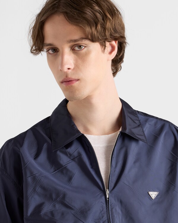 Re-Nylon shirt - Blue Re-Nylon shirt - Blue