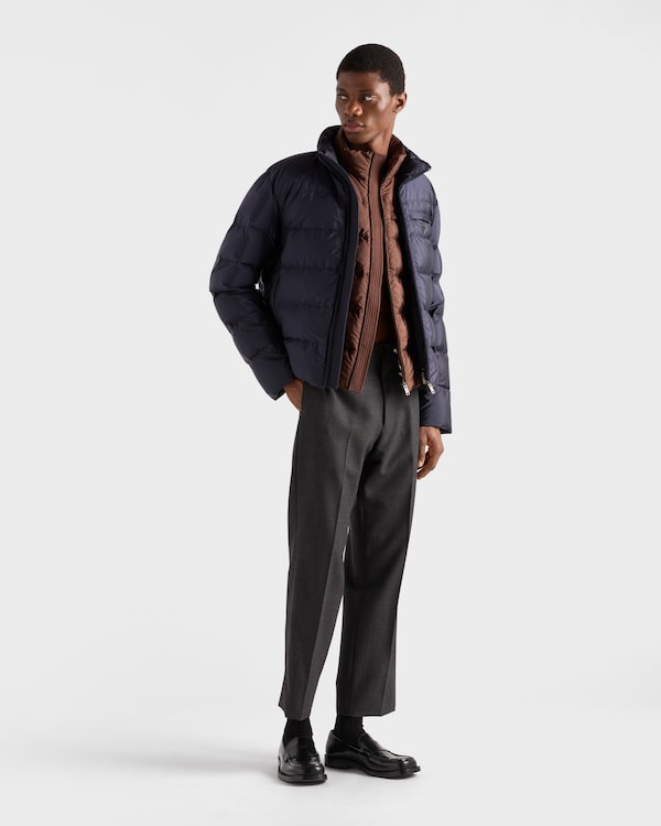 Re-Nylon vest - Cocoa Brown Re-Nylon vest - Cocoa Brown