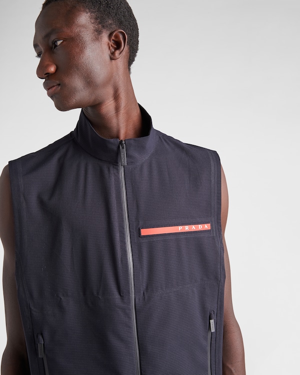 Light Bi-Stretch vest - Black Light Bi-Stretch vest - Black