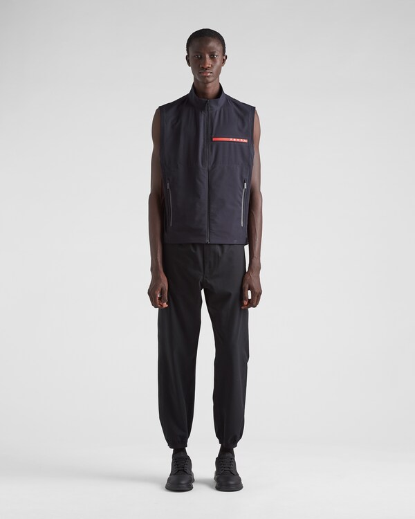 Light Bi-Stretch vest - Black Light Bi-Stretch vest - Black