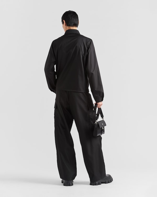 Re-Nylon blouson jacket - Black Re-Nylon blouson jacket - Black