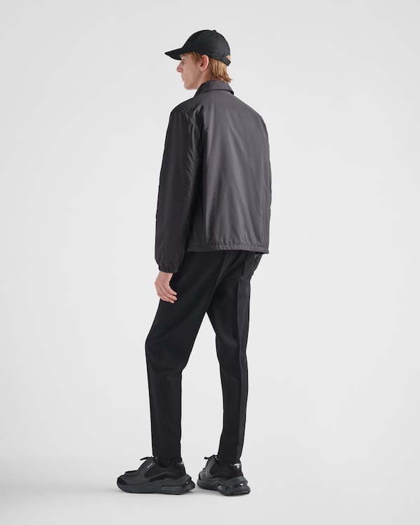 Re-Nylon blouson jacket - Black Re-Nylon blouson jacket - Black