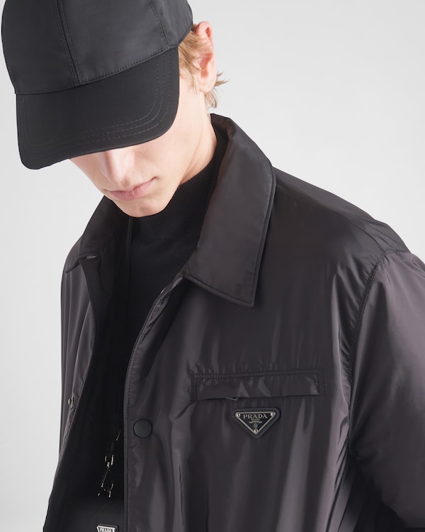 Re-Nylon blouson jacket - Black Re-Nylon blouson jacket - Black