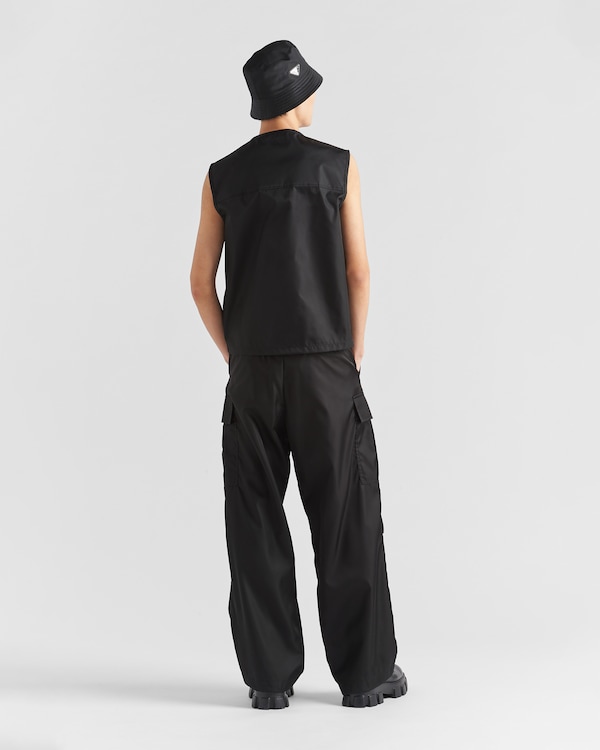 Re-Nylon vest - Black Re-Nylon vest - Black