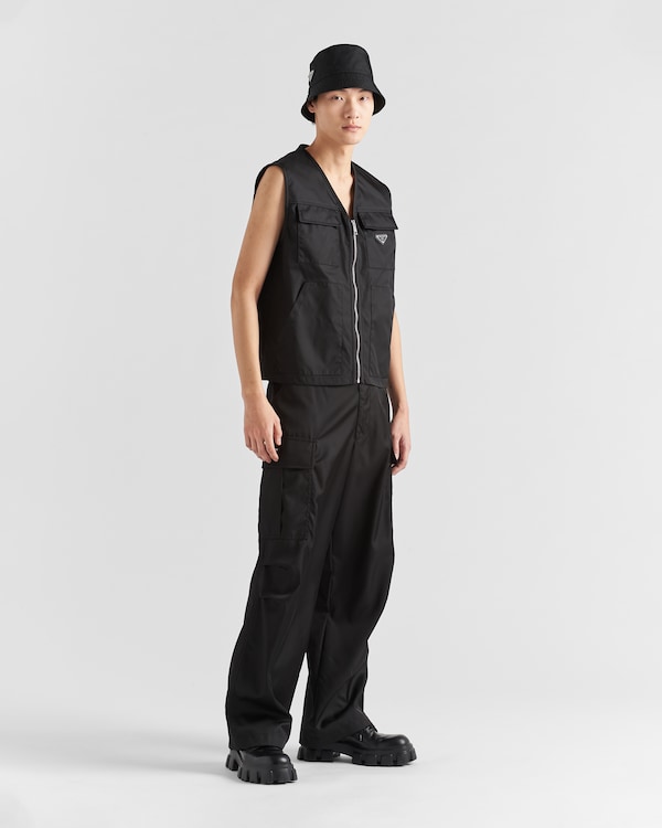 Re-Nylon vest - Black Re-Nylon vest - Black
