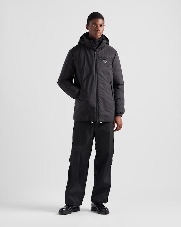 Medium-weight Re-Nylon down jacket - Black Medium-weight Re-Nylon down jacket - Black