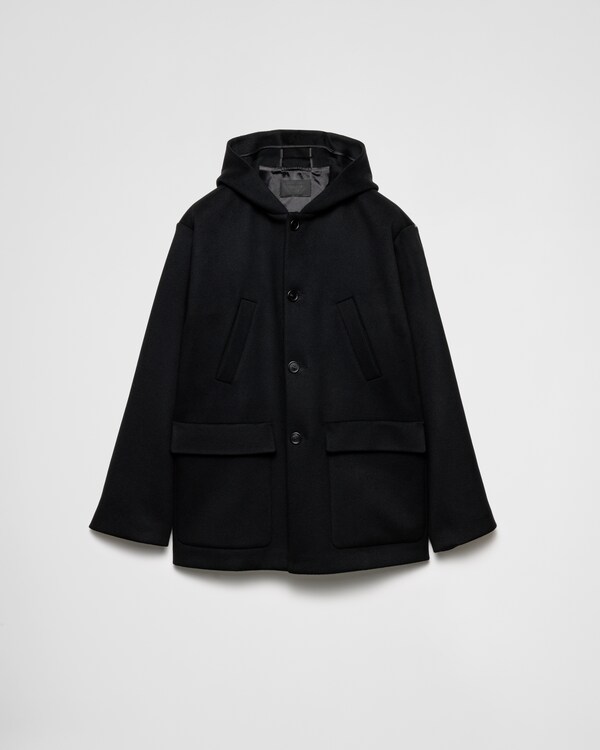 Wool blend jacket - Black Wool blend jacket - Black