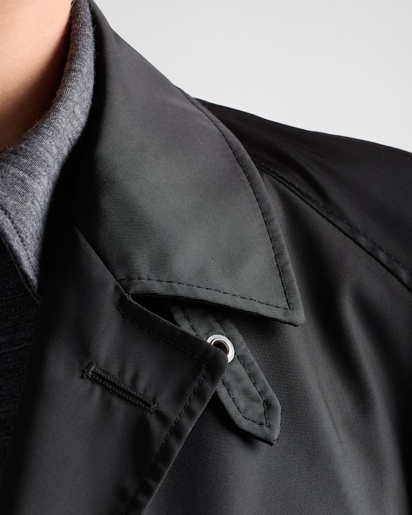 Re-Nylon coat - Black Re-Nylon coat - Black