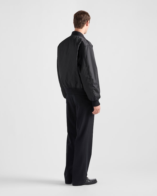 Re-Nylon bomber jacket - Black Re-Nylon bomber jacket - Black