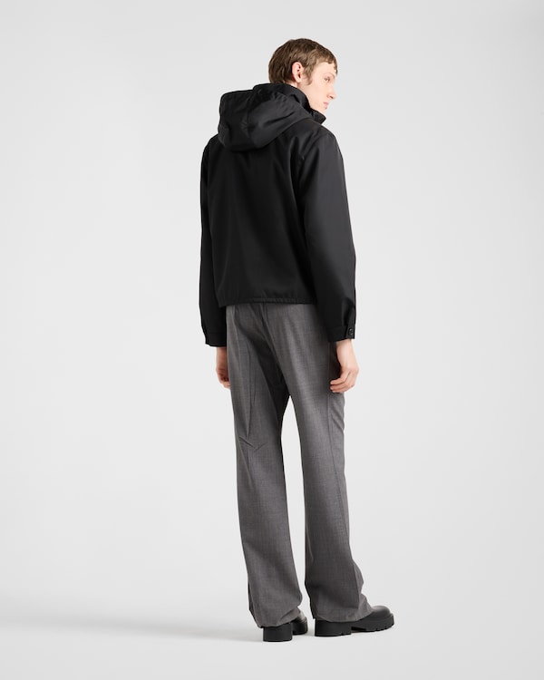 Re-Nylon blouson jacket - Black Re-Nylon blouson jacket - Black