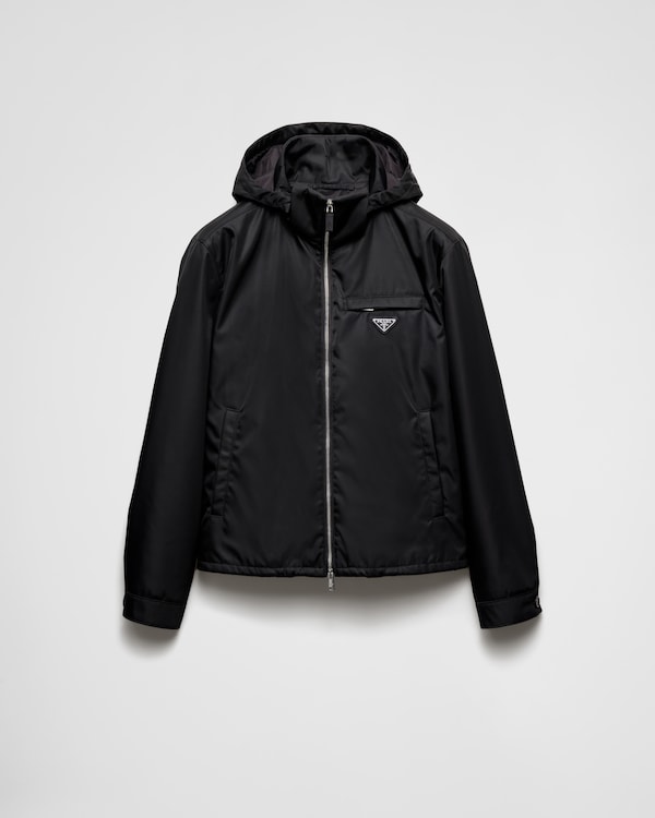 Re-Nylon blouson jacket - Black Re-Nylon blouson jacket - Black
