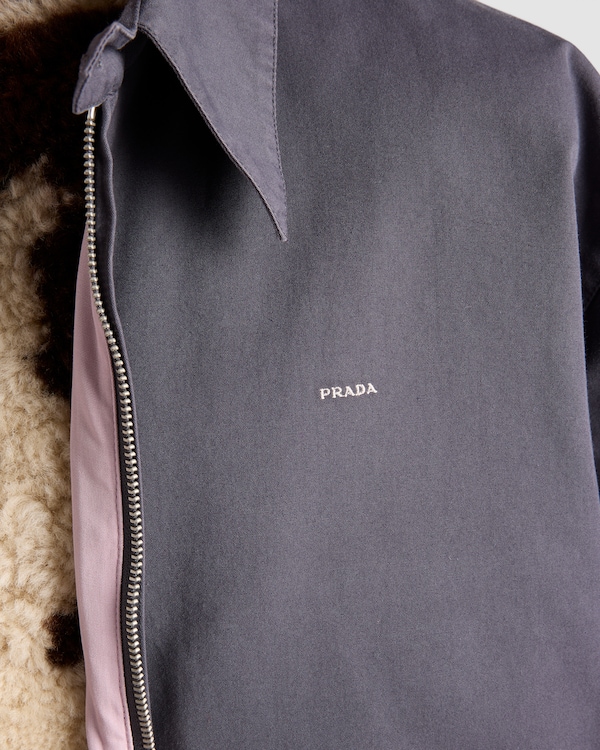 Cotton jacket - Smoky Gray/Alabaster Pink Cotton jacket - Smoky Gray/Alabaster Pink