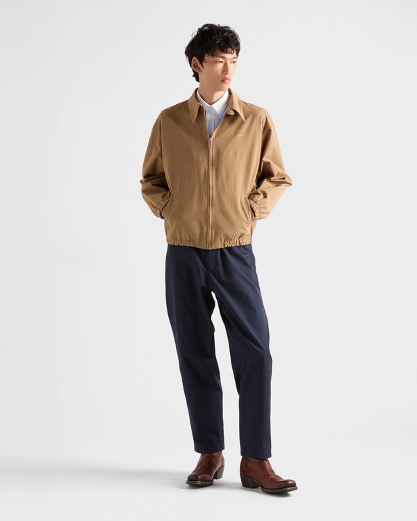 Cotton jacket - Cork Beige/Celeste Cotton jacket - Cork Beige/Celeste