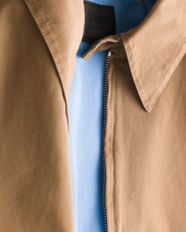 Cotton jacket - Cork Beige/Celeste Cotton jacket - Cork Beige/Celeste