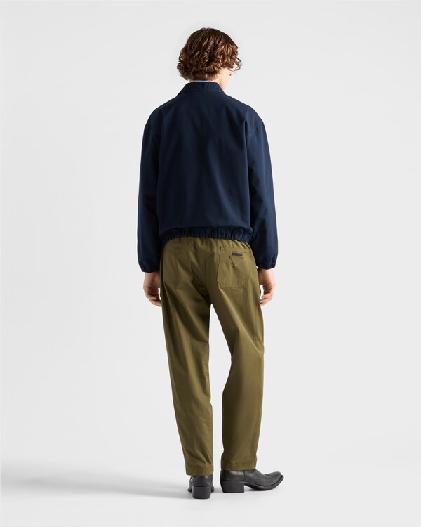 Cotton jacket - Blue/Billiard Green Cotton jacket - Blue/Billiard Green