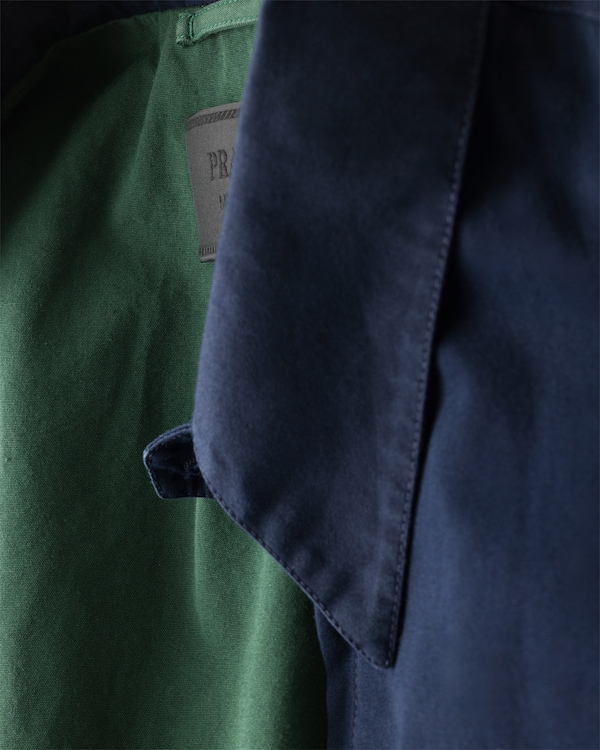Cotton jacket - Blue/Billiard Green Cotton jacket - Blue/Billiard Green