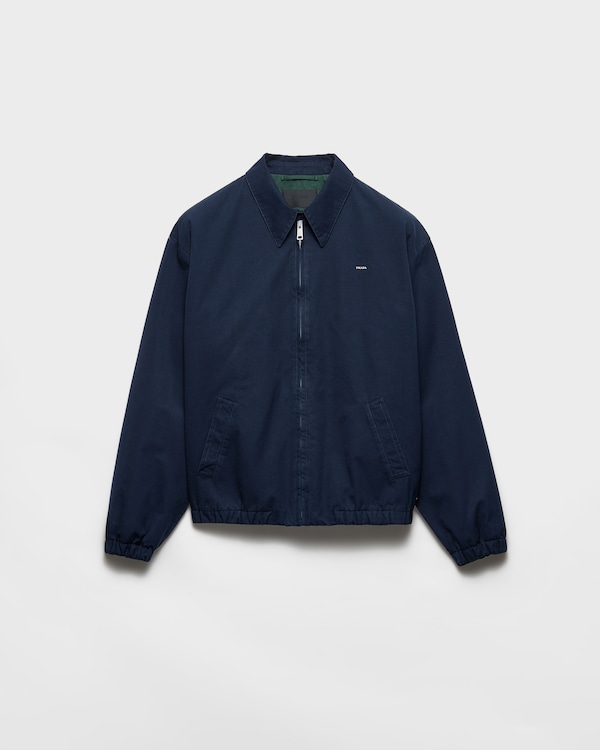 Cotton jacket - Blue/Billiard Green Cotton jacket - Blue/Billiard Green