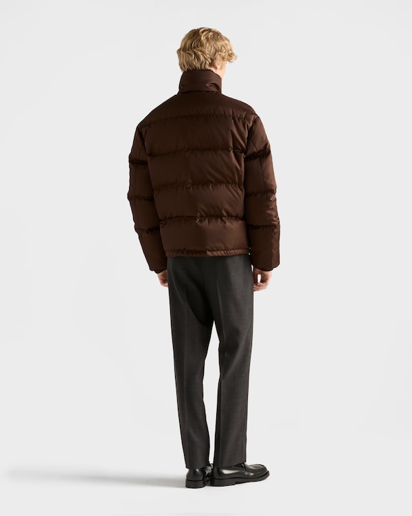 Medium-weight Re-Nylon down jacket - Cocoa Brown Medium-weight Re-Nylon down jacket - Cocoa Brown