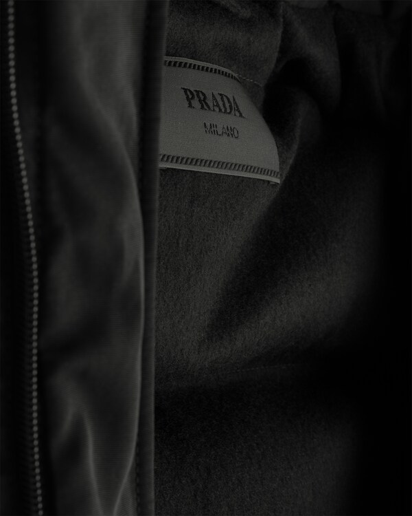 Medium-weight technical fabric down jacket - Black Medium-weight technical fabric down jacket - Black