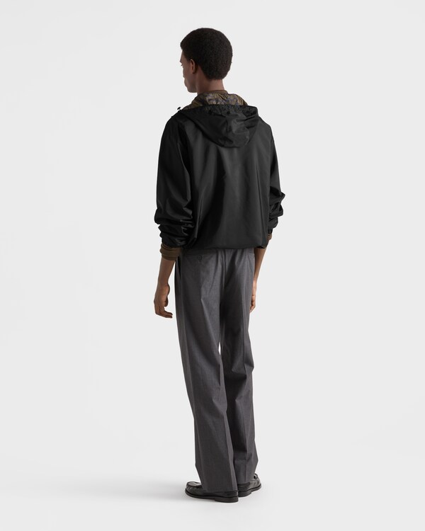 Re-Nylon jacket - Black/Forest Green Re-Nylon jacket - Black/Forest Green
