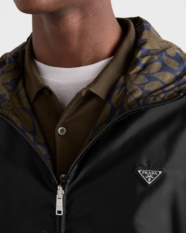 Re-Nylon jacket - Black/Forest Green Re-Nylon jacket - Black/Forest Green