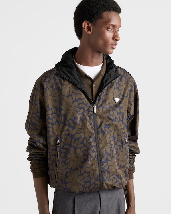 Re-Nylon jacket - Black/Forest Green Re-Nylon jacket - Black/Forest Green