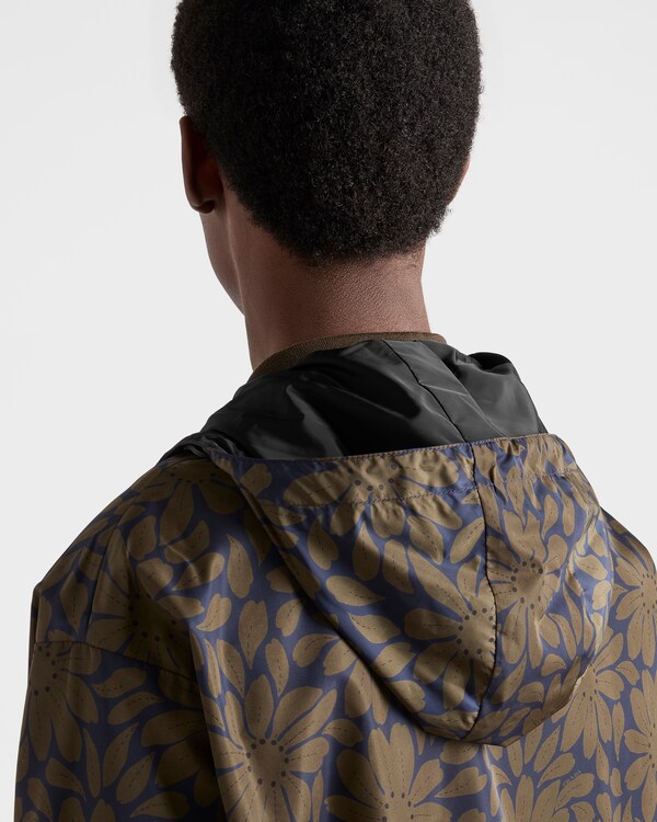 Re-Nylon jacket - Black/Forest Green Re-Nylon jacket - Black/Forest Green