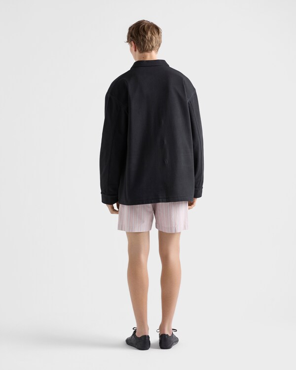 Cotton jacket - Black/Blue Cotton jacket - Black/Blue