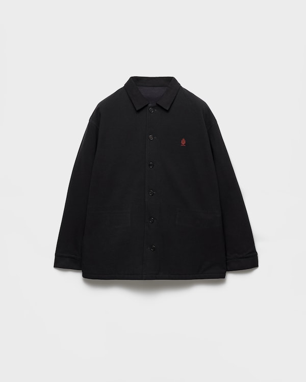 Cotton jacket - Black/Blue Cotton jacket - Black/Blue