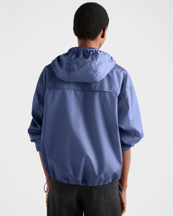 Re-Nylon rain jacket - Baltic Blue Re-Nylon rain jacket - Baltic Blue