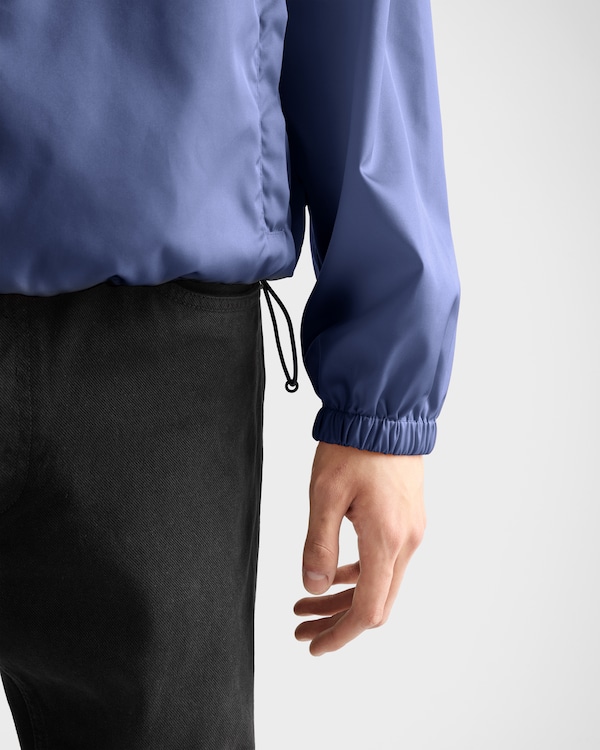 Re-Nylon rain jacket - Baltic Blue Re-Nylon rain jacket - Baltic Blue