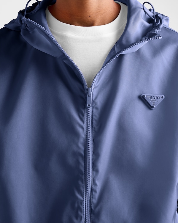 Re-Nylon rain jacket - Baltic Blue Re-Nylon rain jacket - Baltic Blue