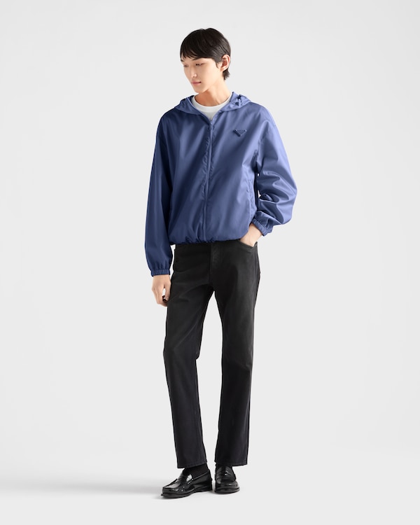 Re-Nylon rain jacket - Baltic Blue Re-Nylon rain jacket - Baltic Blue