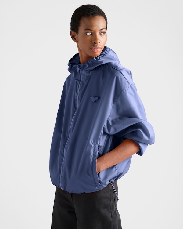 Re-Nylon rain jacket - Baltic Blue Re-Nylon rain jacket - Baltic Blue