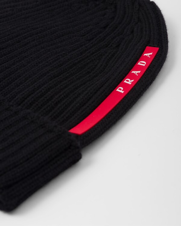 Wool beanie - Black Wool beanie - Black