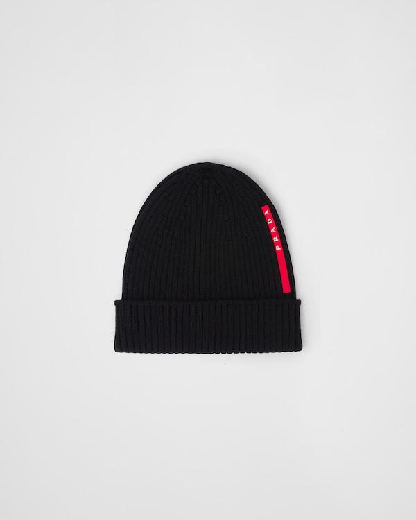 Wool beanie - Black Wool beanie - Black