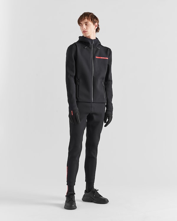Techno Piqué pants - Black Techno Piqué pants - Black