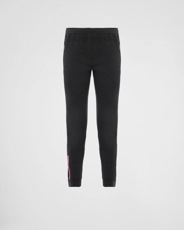 Techno Piqué pants - Black Techno Piqué pants - Black