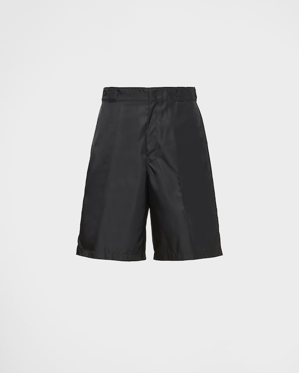 Re-Nylon Bermudas - Black Re-Nylon Bermudas - Black