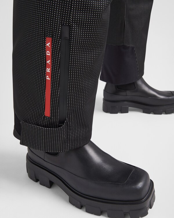 Reflective fabric ski pants - Black/Silver Reflective fabric ski pants - Black/Silver