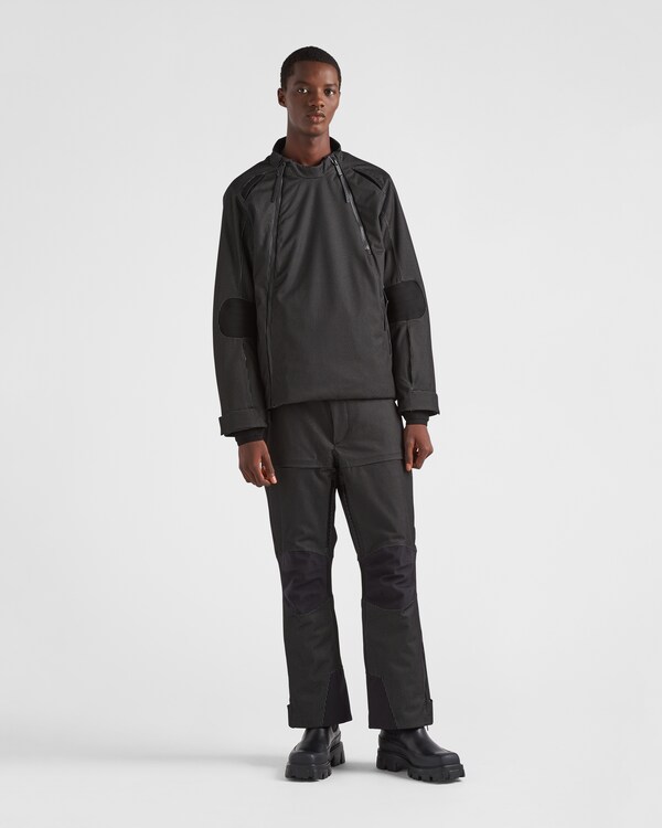 Reflective fabric ski pants - Black/Silver Reflective fabric ski pants - Black/Silver