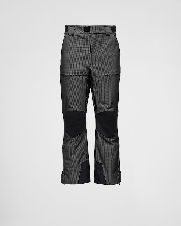 Reflective fabric ski pants - Black/Silver Reflective fabric ski pants - Black/Silver