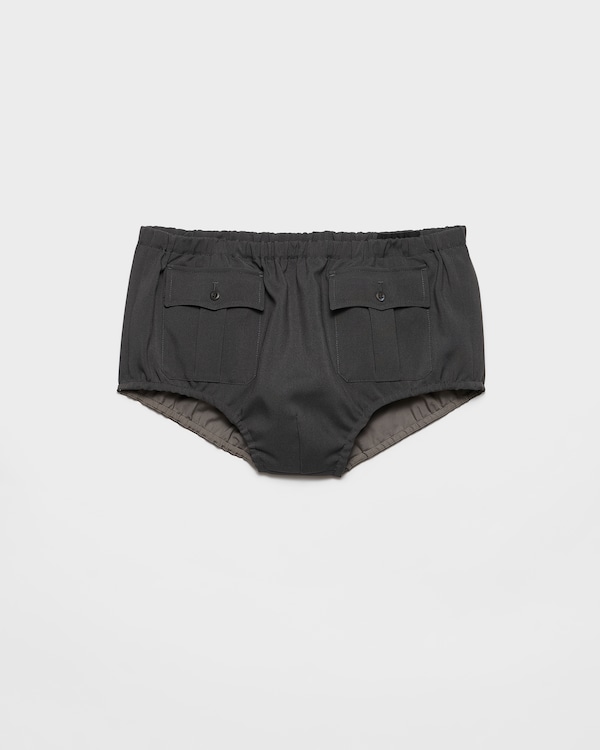 Technical fabric shorts - Iron Gray Technical fabric shorts - Iron Gray