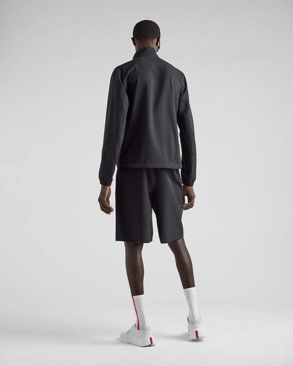 Light Bi-Stretch Bermudas - Black Light Bi-Stretch Bermudas - Black