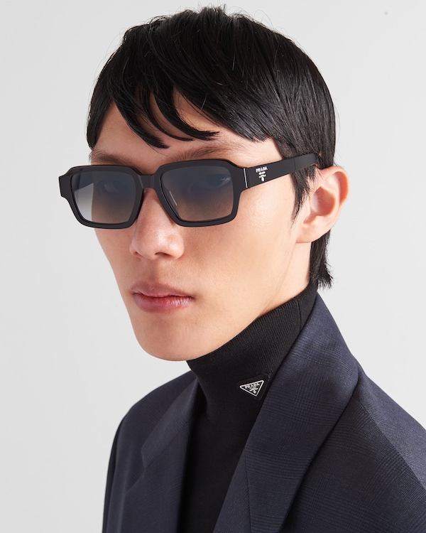 Sunglasses with Prada logo - Graphite Gradient Lenses Sunglasses with Prada logo - Graphite Gradient Lenses